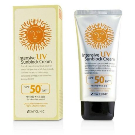 3W Clinic Intensive UV Sunblock Cream Price Malaysia - top sunscreen